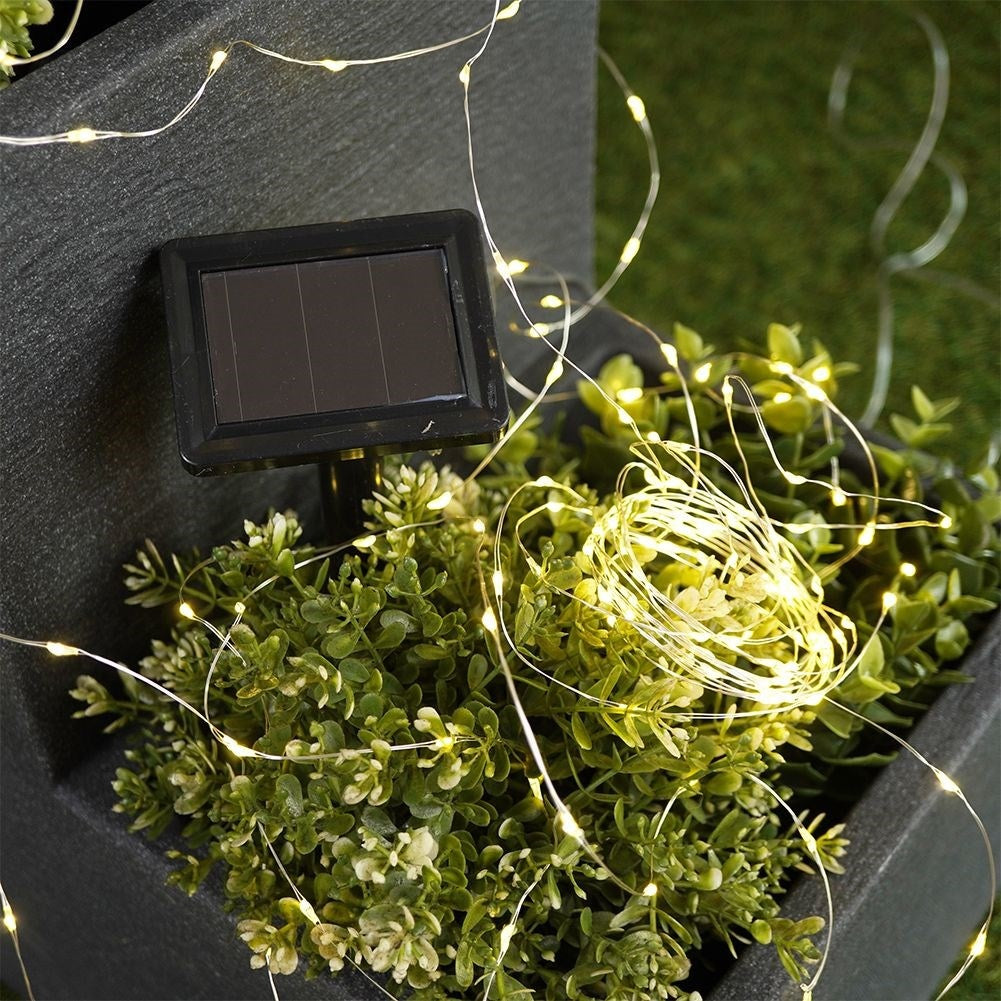 Ecological solar lamps for garden and balcony