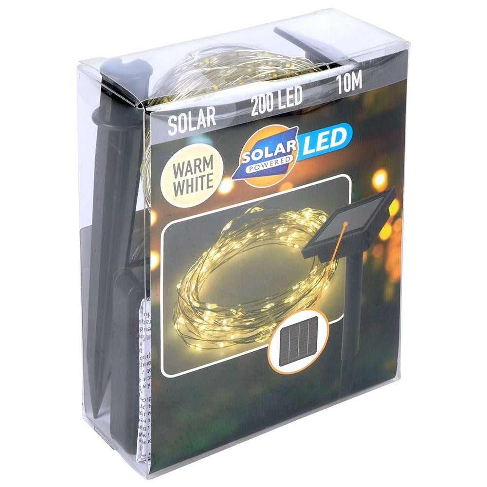 Ecological solar lamps for garden and balcony