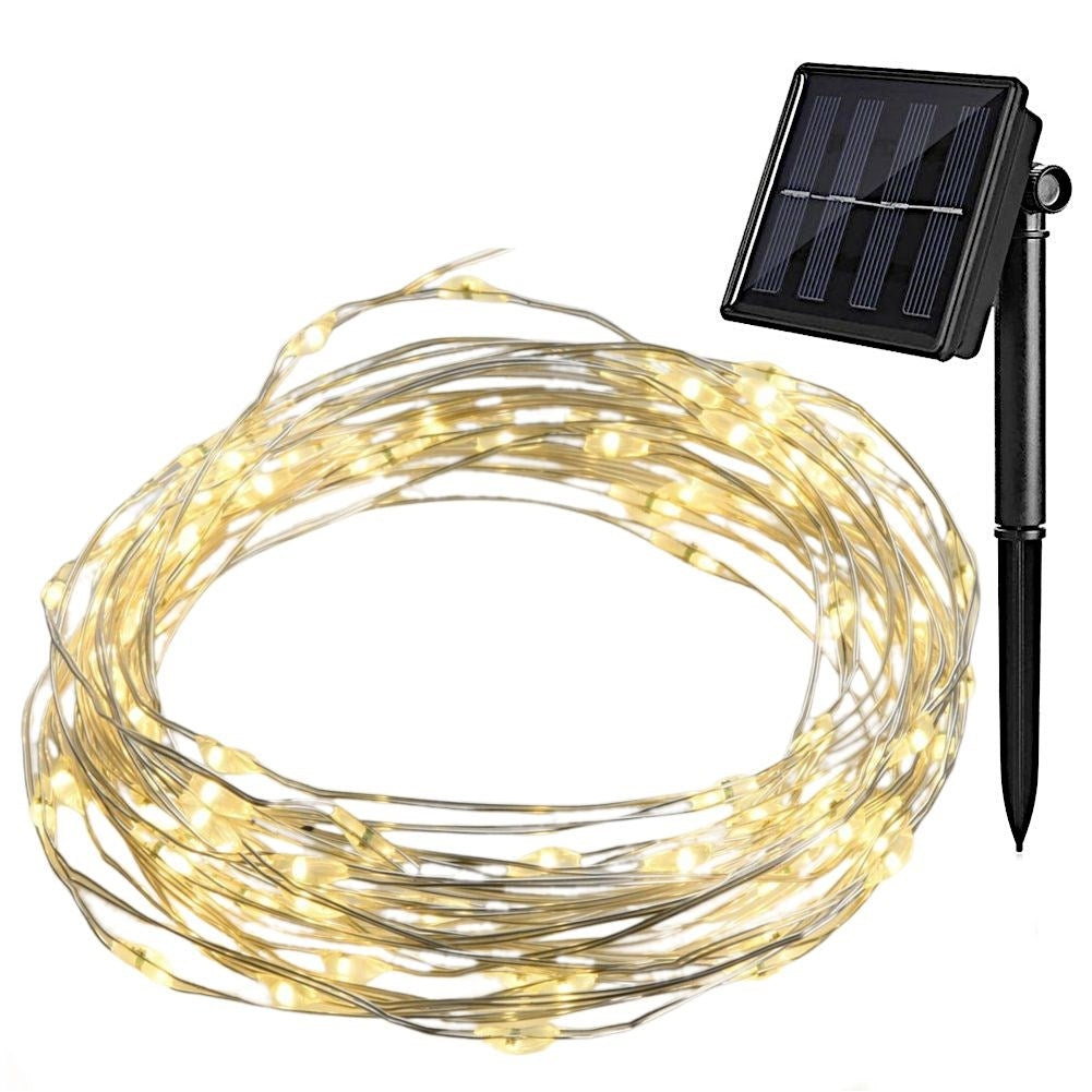 Ecological solar lamps for garden and terrace