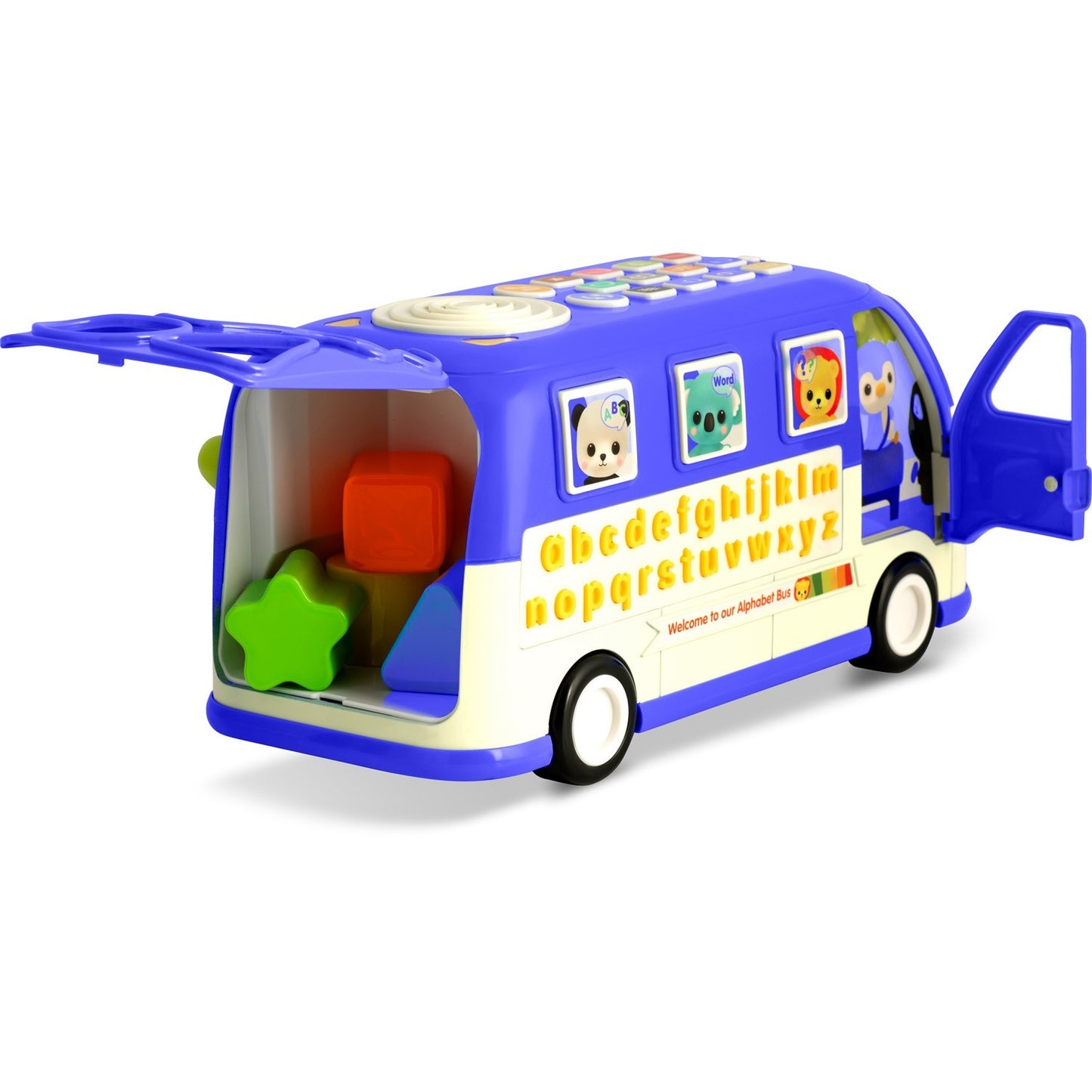 Educational Toy - Blue Bus RK-741 from Ricokids