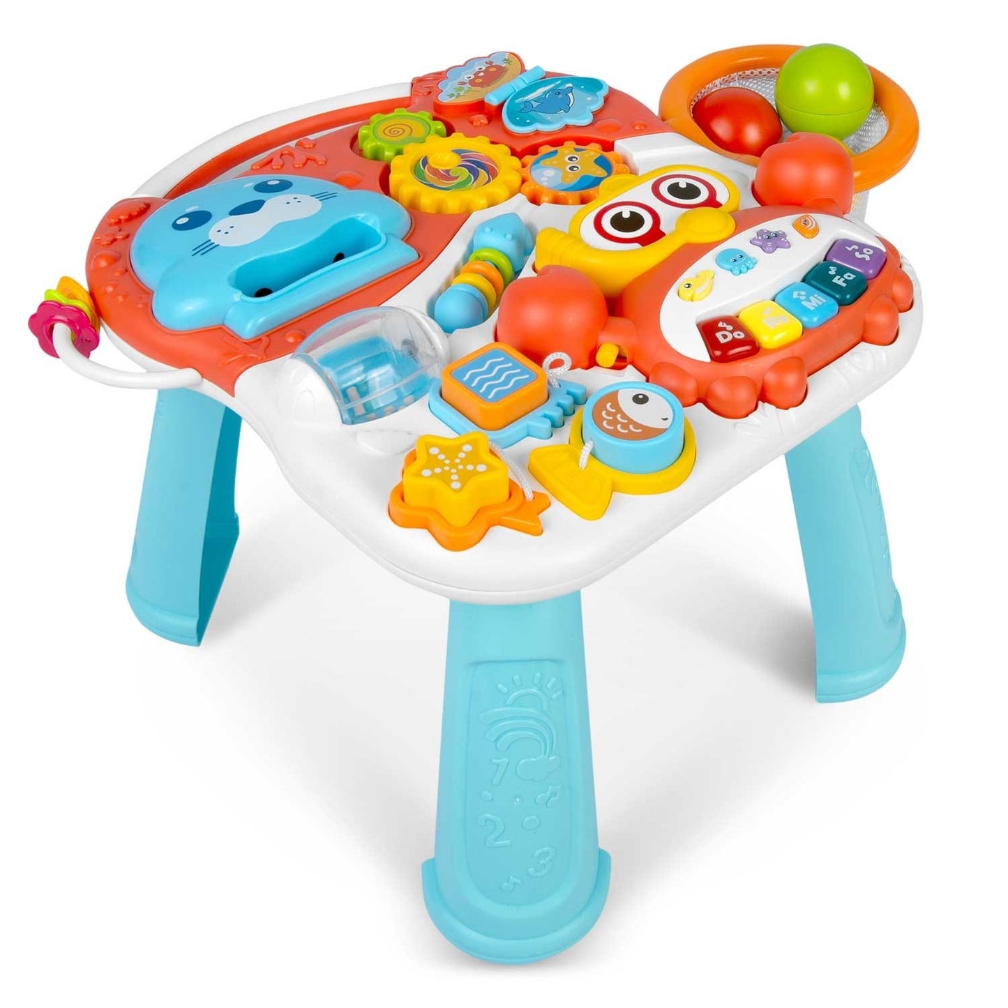 Educational activity table 2-in-1 RK-810 White/Red