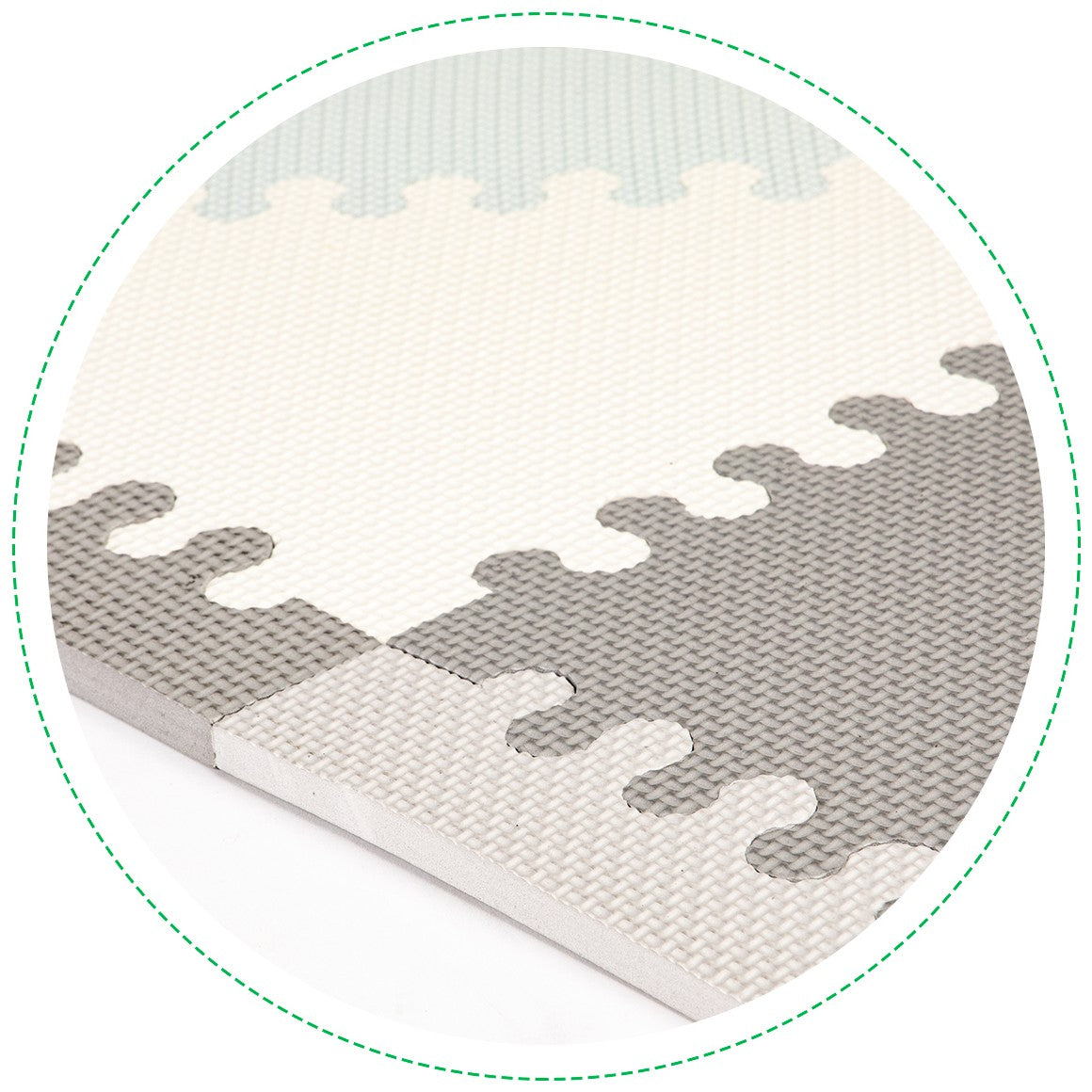 Educational foam mat eva puzzle 20 elements 127x157cm