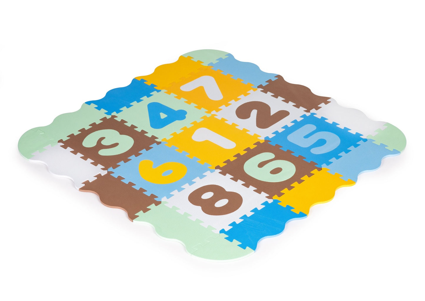 Educational foam mat puzzle playpen, underlayment for children