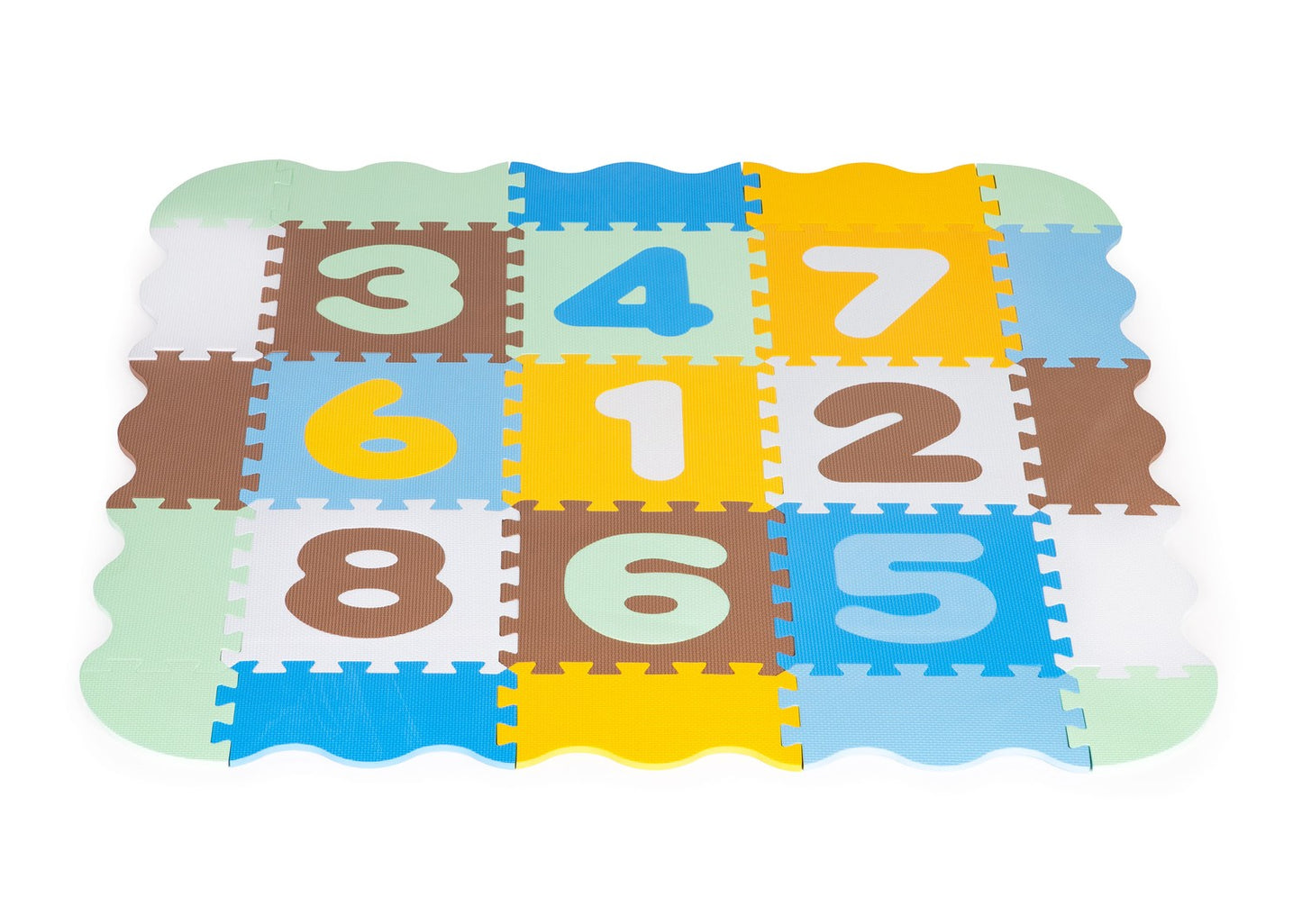 Educational foam mat puzzle playpen, underlayment for children
