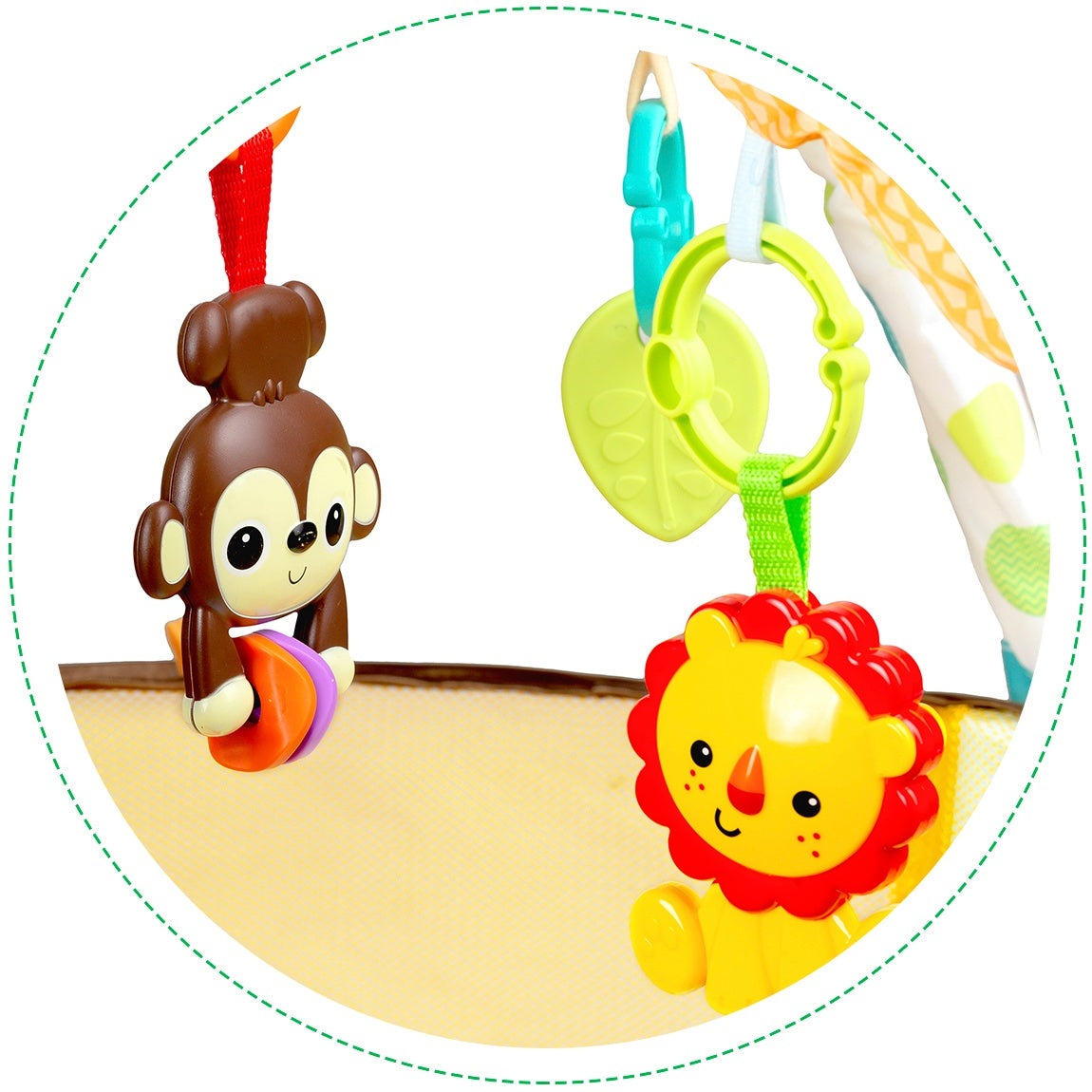 Educational interactive mat "Lion"