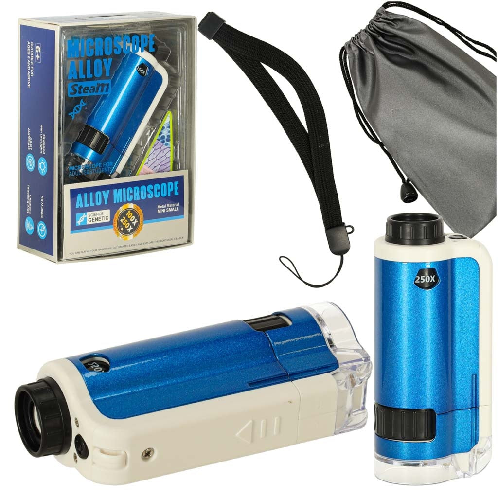 Educational portable pocket microscope for children