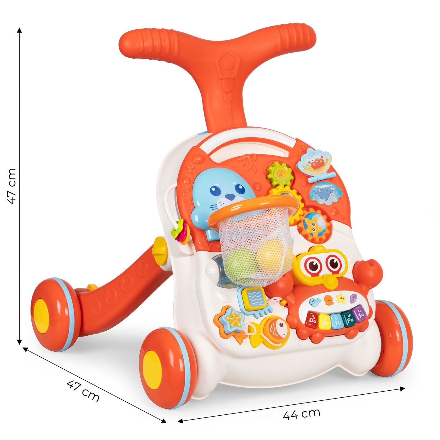 Educational pusher 2in1 educational table for children +12m