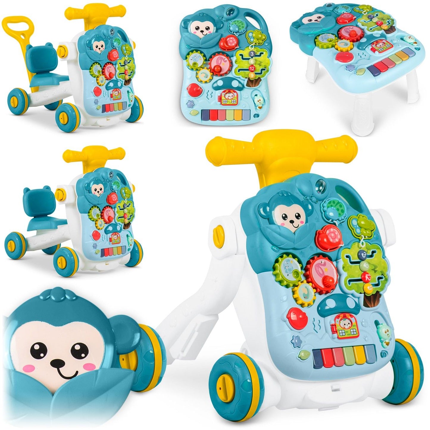 Educational table 4-in-1 Ricokids Green 781500