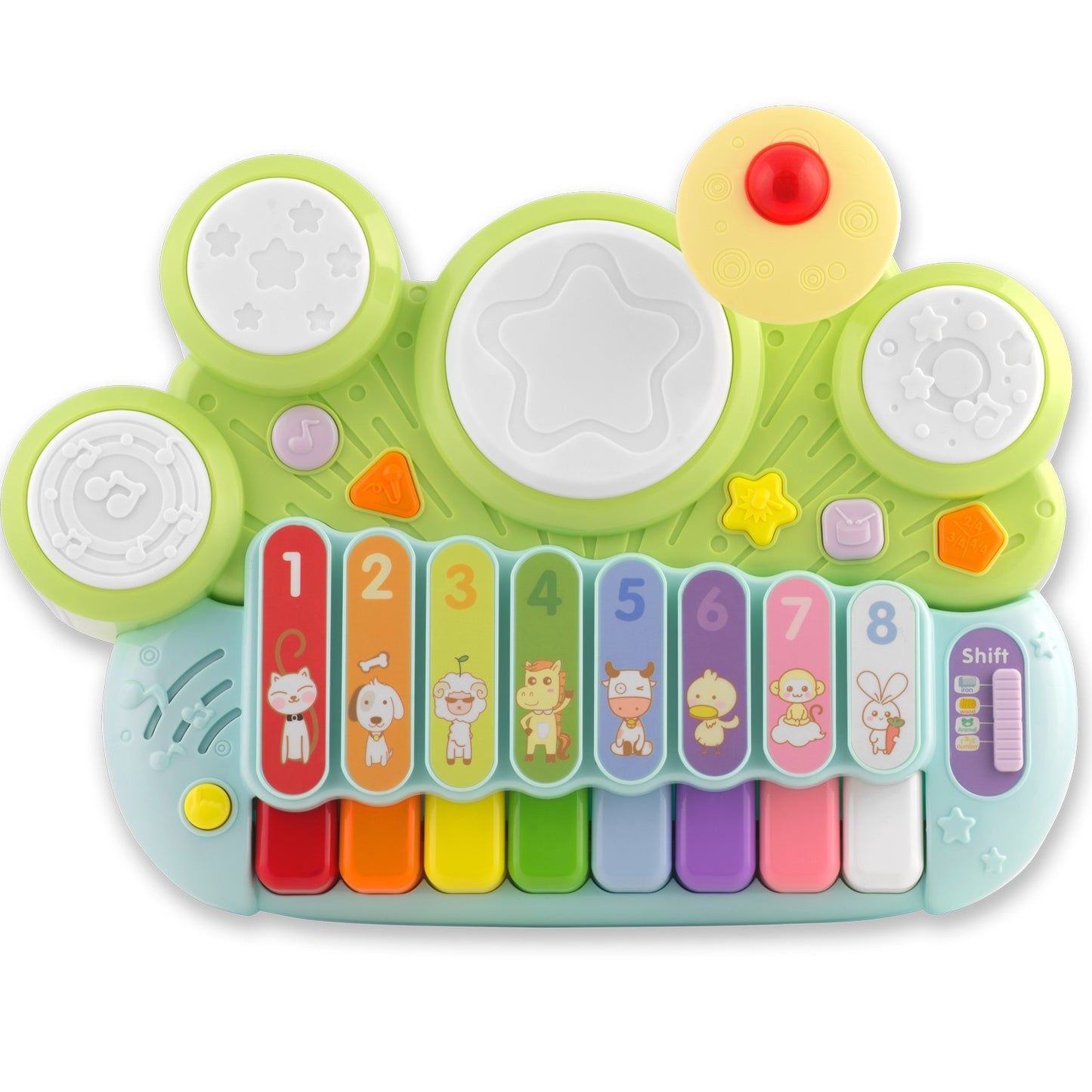 Educational toy: Xylophone and drum set RK-751 from Ricokids