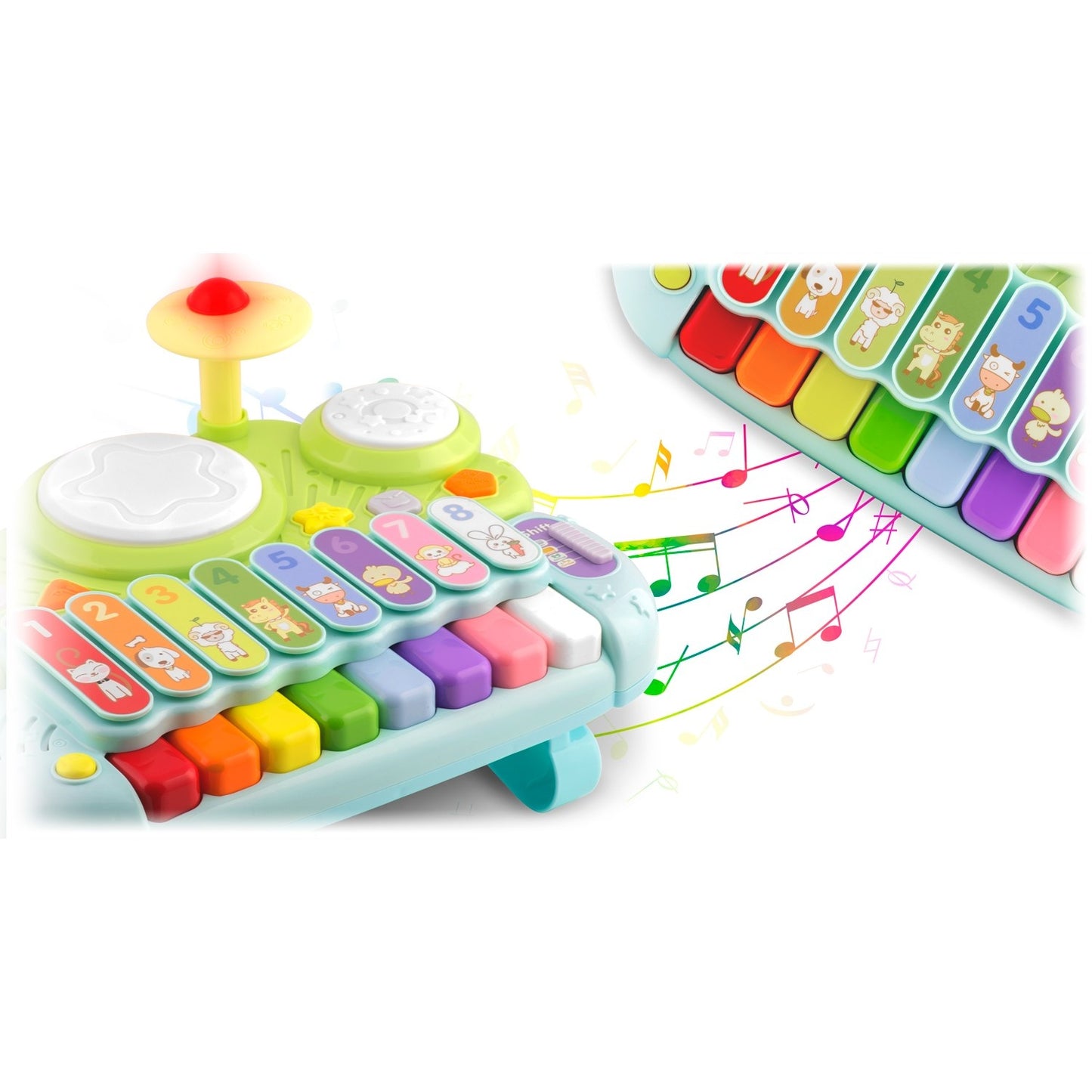 Educational toy: Xylophone and drum set RK-751 from Ricokids