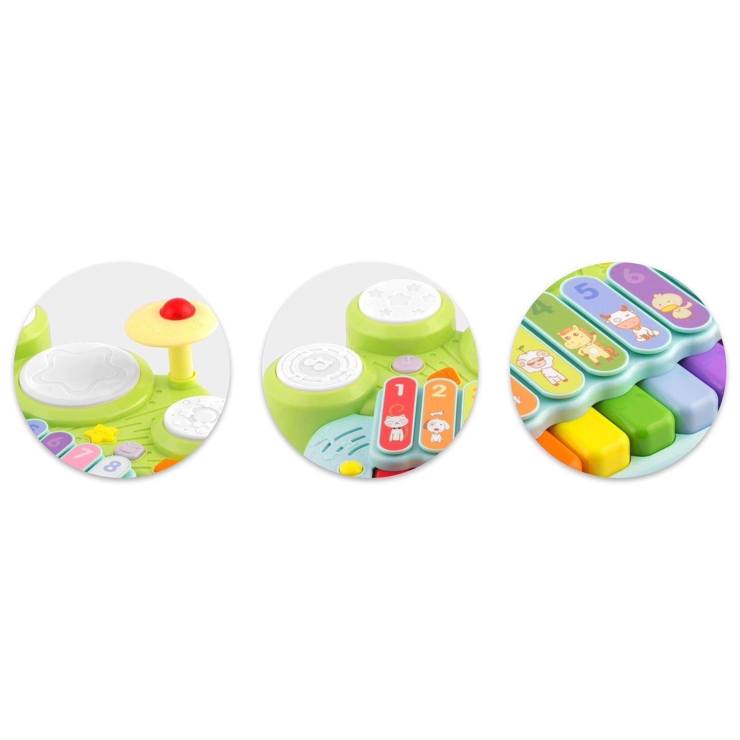 Educational toy: Xylophone and drum set RK-751 from Ricokids