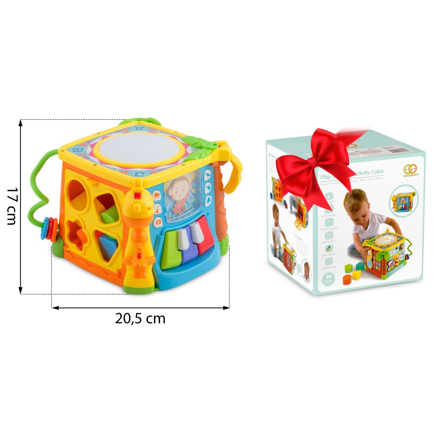 Educational toy cube RK-748 Ricokids
