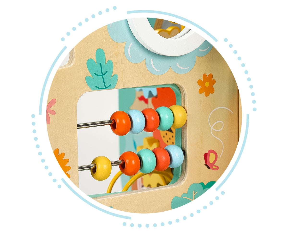 Educational toy for children, wooden tree supporting development +12m ECOTOYS