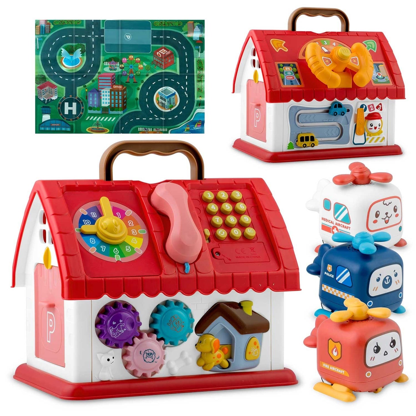 Educational toy house with phone RK-754 Ricokids