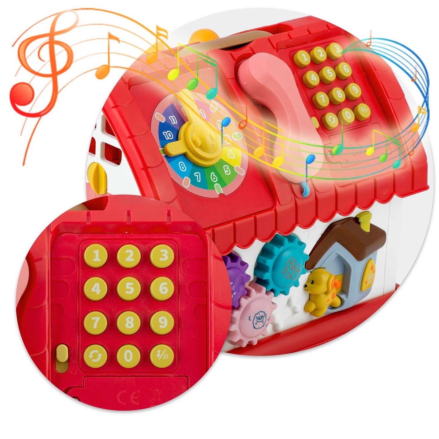 Educational toy house with phone RK-754 Ricokids