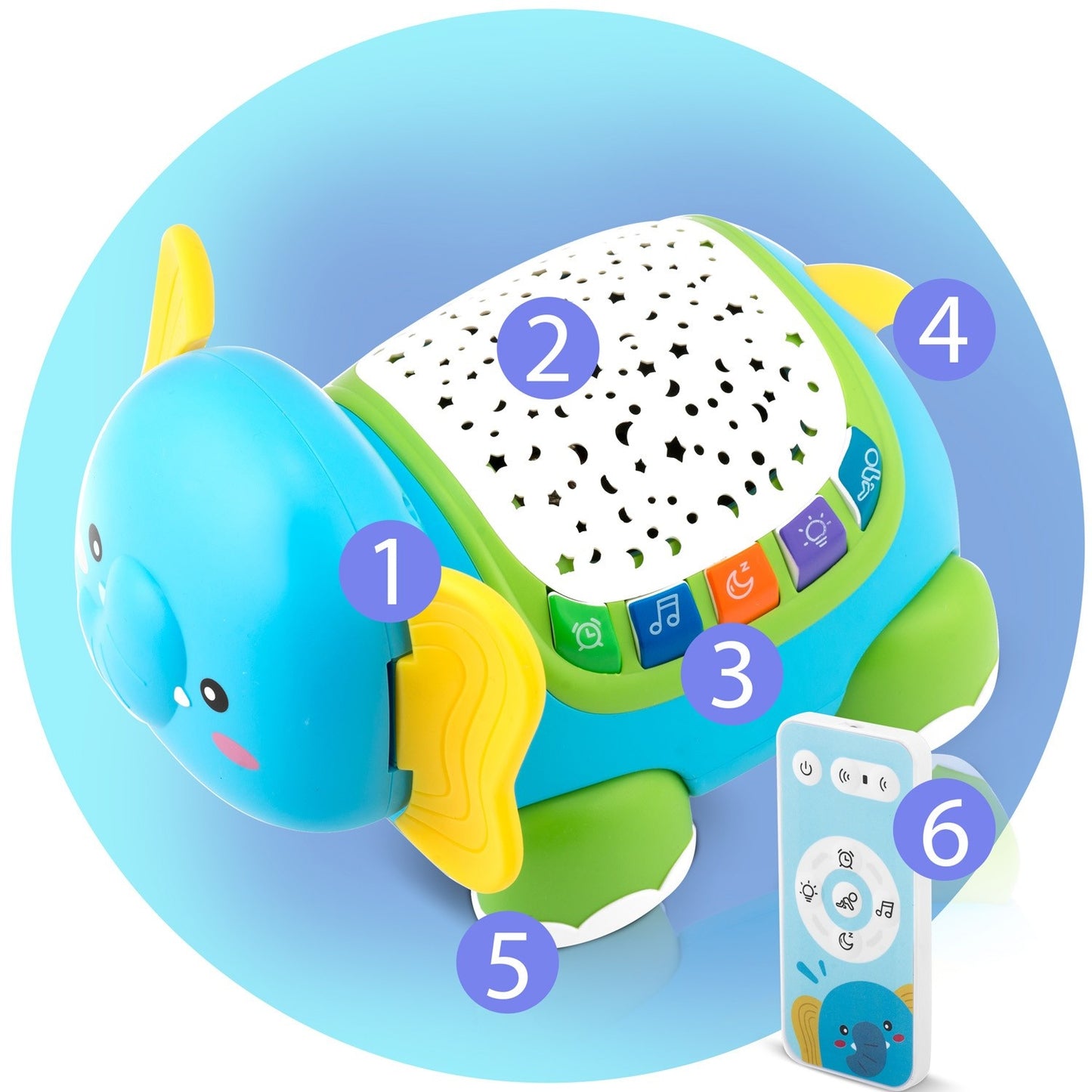 Educational toy interactive elephant RK-755 Ricokids