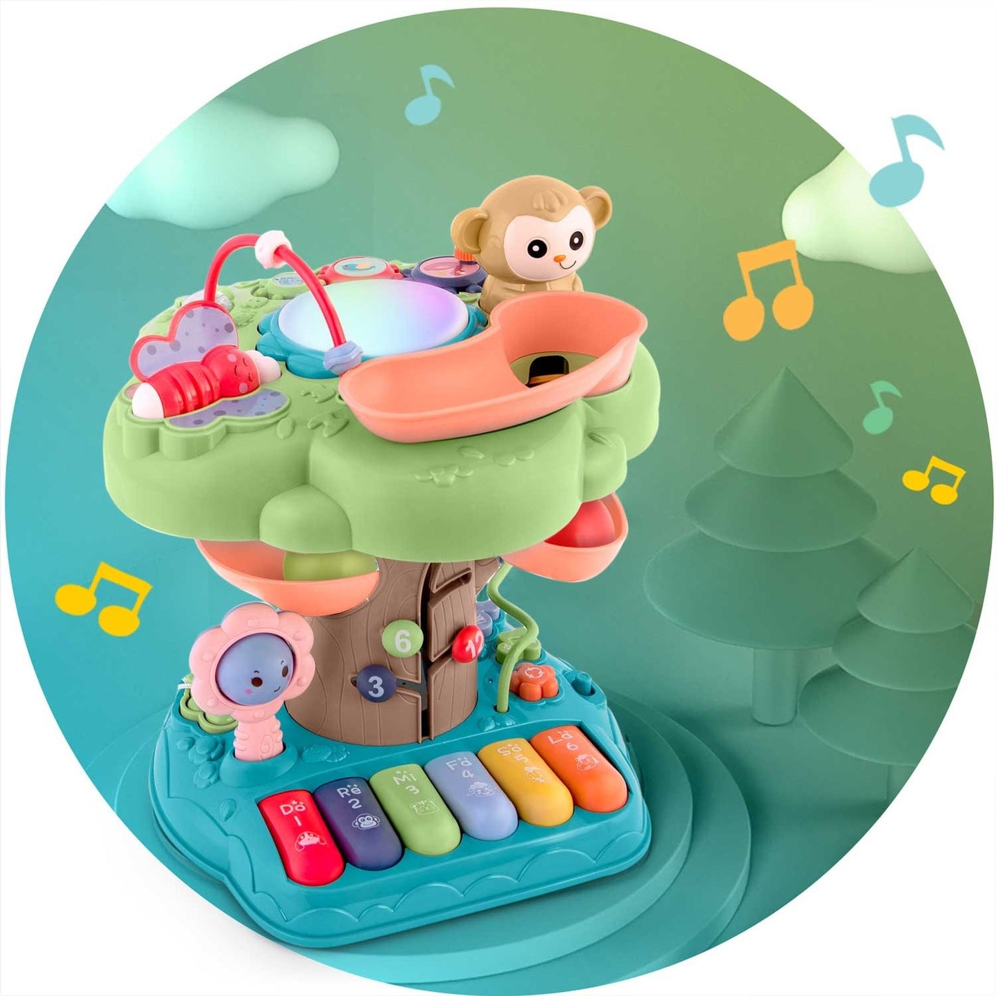Educational toy tree with Melody – Ricokids 781600