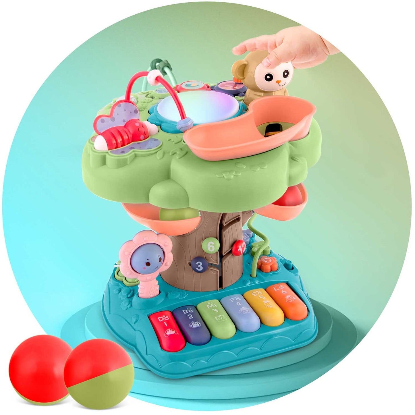 Educational toy tree with Melody – Ricokids 781600