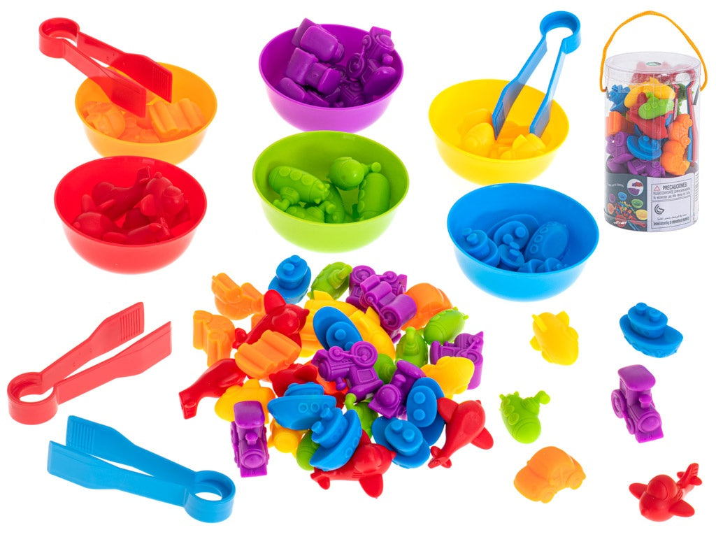 Educational vehicles learning to count montessori 36el.