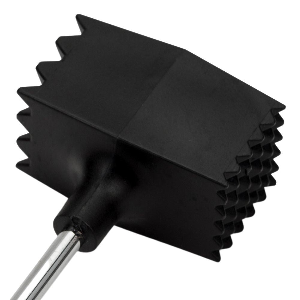 Effective and robust meat mallet with double-sided head