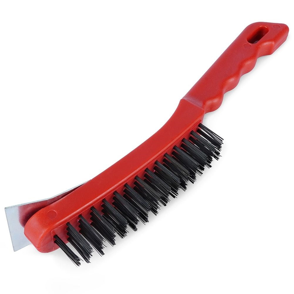 Effective brush for grill grates and oven cleaning
