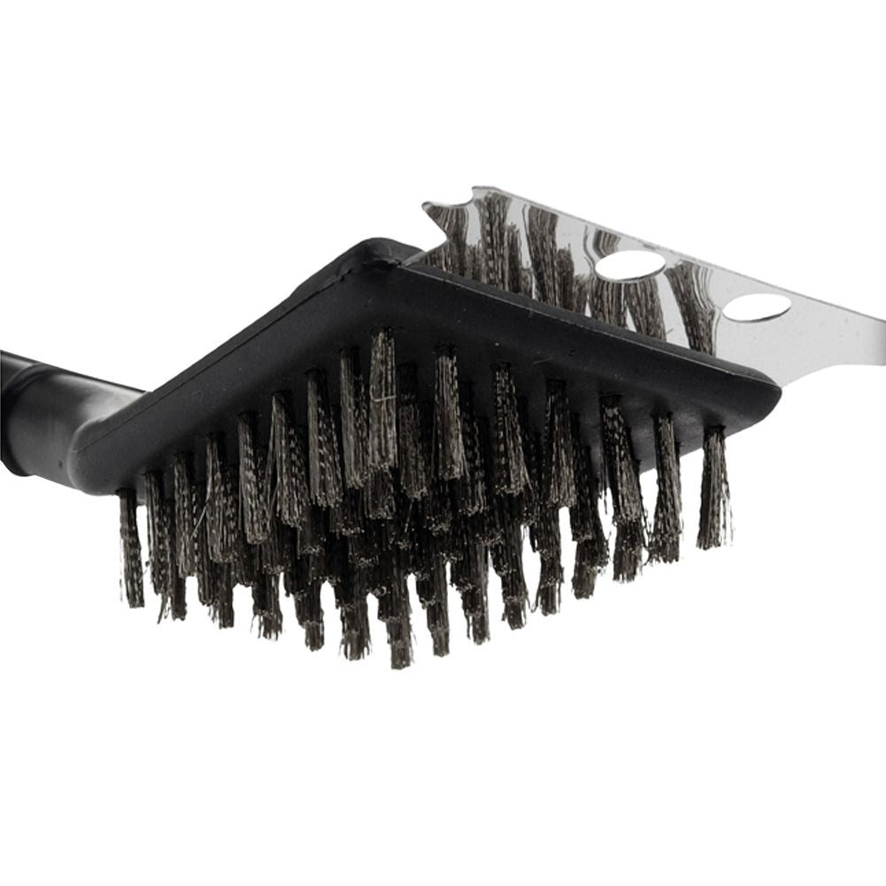 Effective brush for grill grates and oven cleaning
