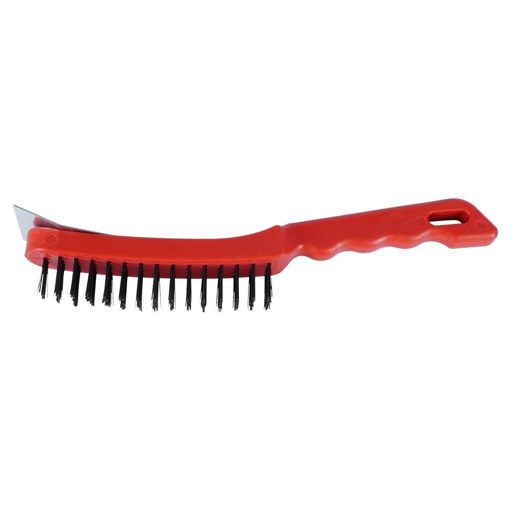 Effective brush for grill grates and oven cleaning