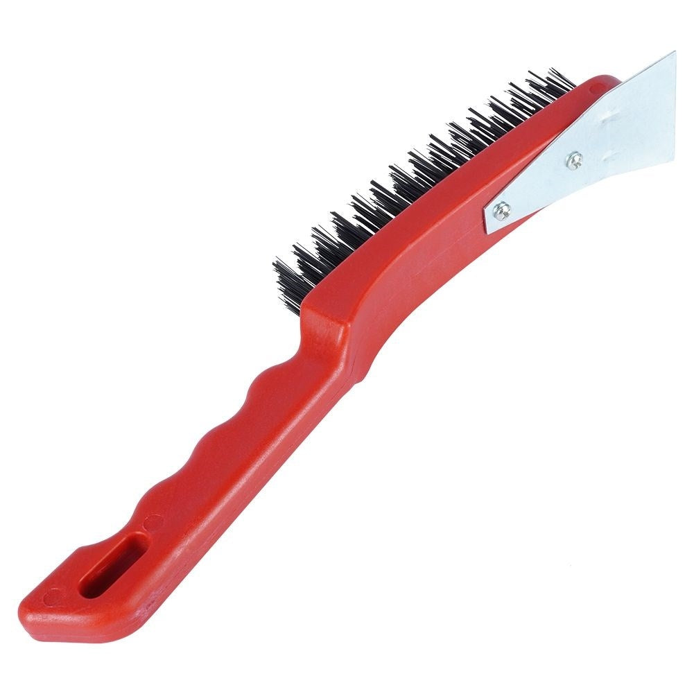 Effective brush for grill grates and oven cleaning