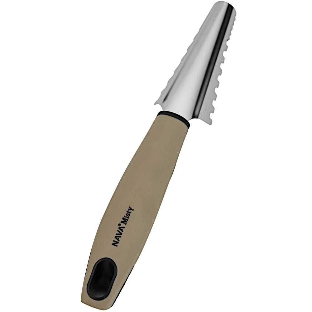 Effective fish scale scraper with comfortable handle and special blade