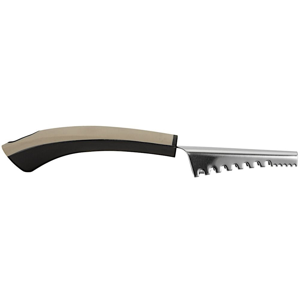 Effective fish scale scraper with comfortable handle and special blade