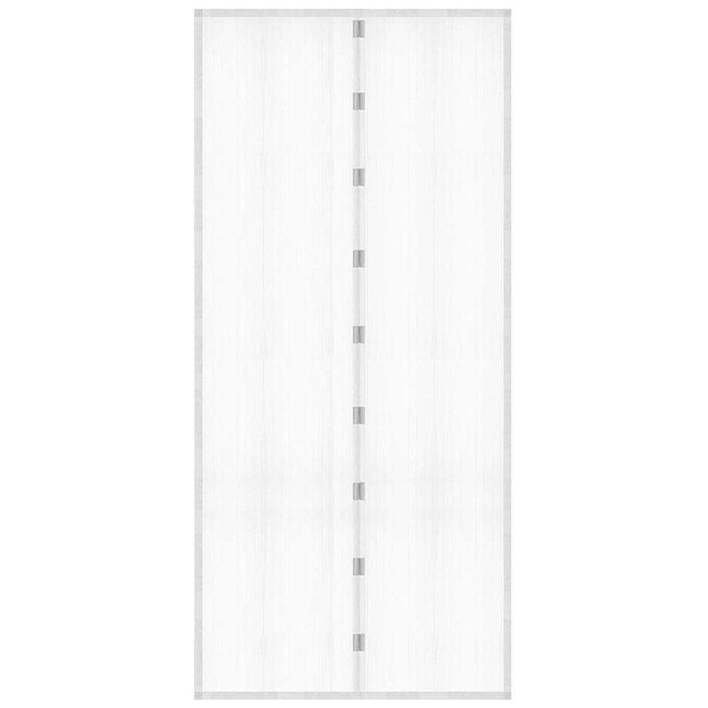 Effective magnetic insect protection for doors, 2x75 cm mesh