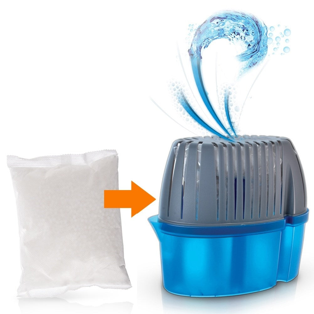 Effective moisture absorber with citrus scent for home and garage