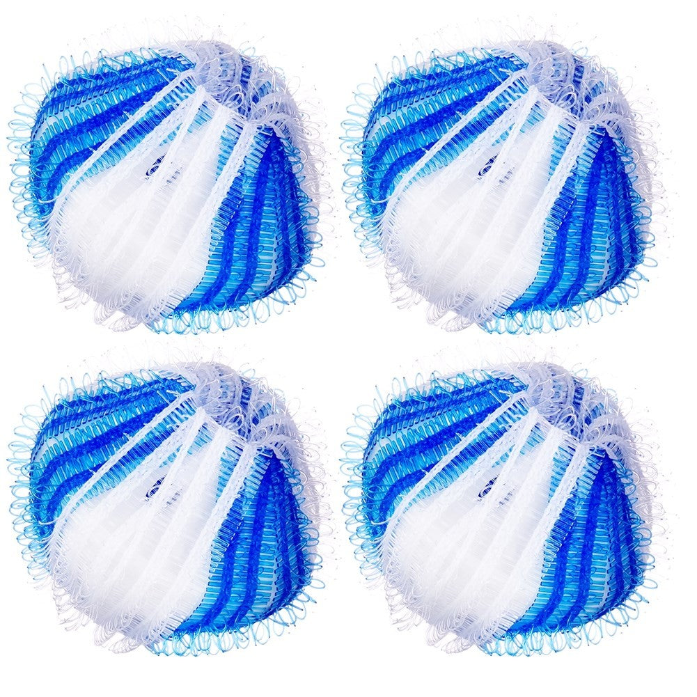 Effective reusable laundry balls for dirt and lint