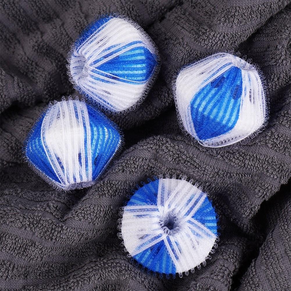 Effective reusable laundry balls for dirt and lint