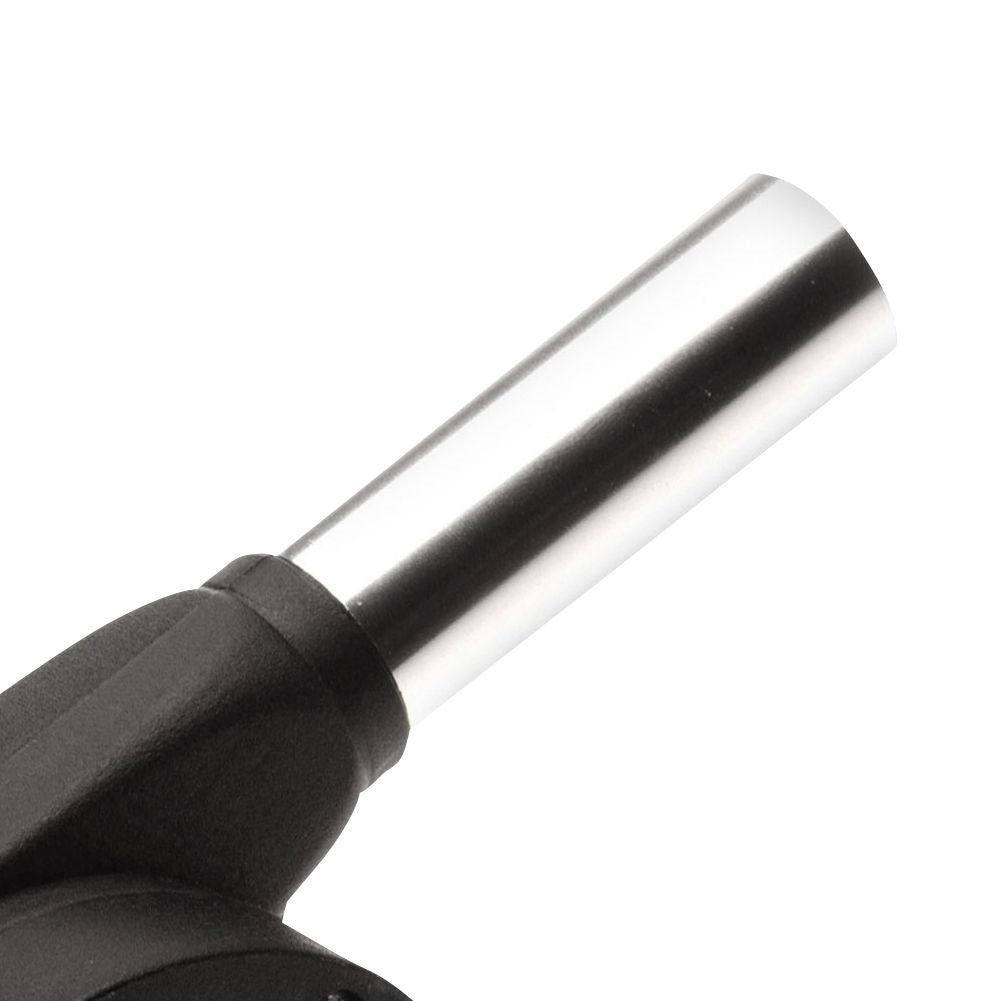 Efficient grill fan - Easy ignition of the grillThis practical grill fan makes lighting the grill easier. Made of high-quality plastic and metal, which guarantees durability and long life. The product is light and easy to use, perfect for all barbecue