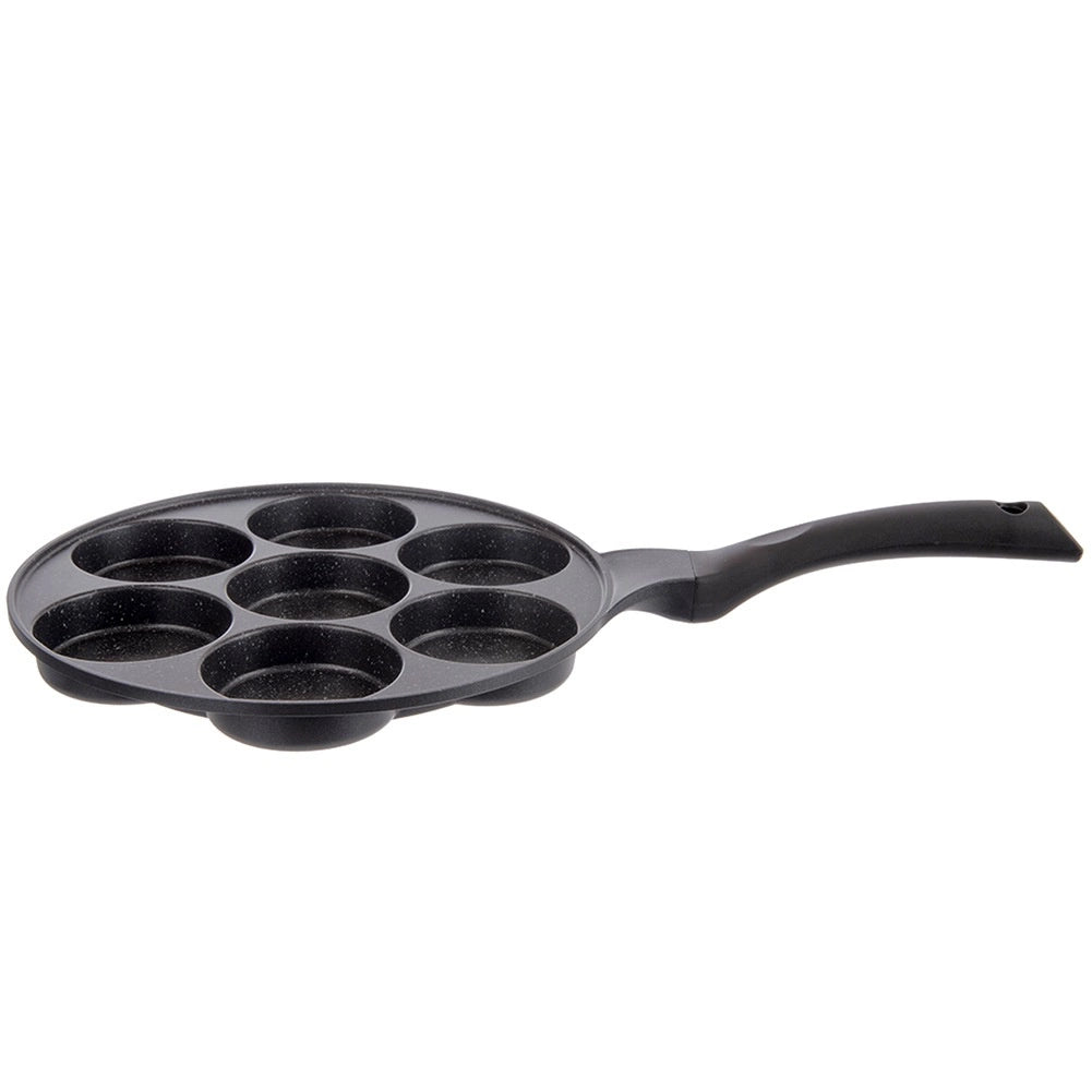 Egg Frying Pan, Granite Non-Stick, 7 Holes, 27 cm