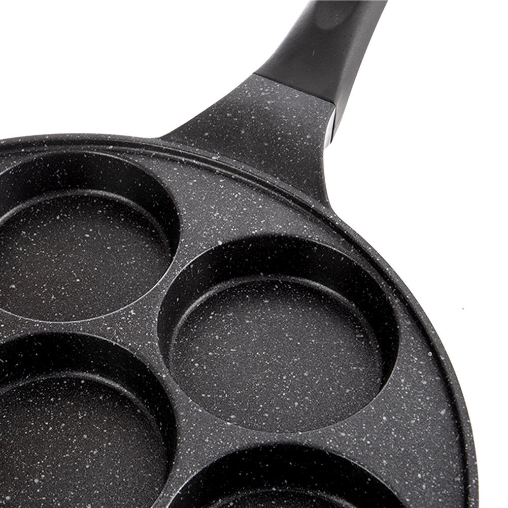 Egg Frying Pan, Granite Non-Stick, 7 Holes, 27 cm