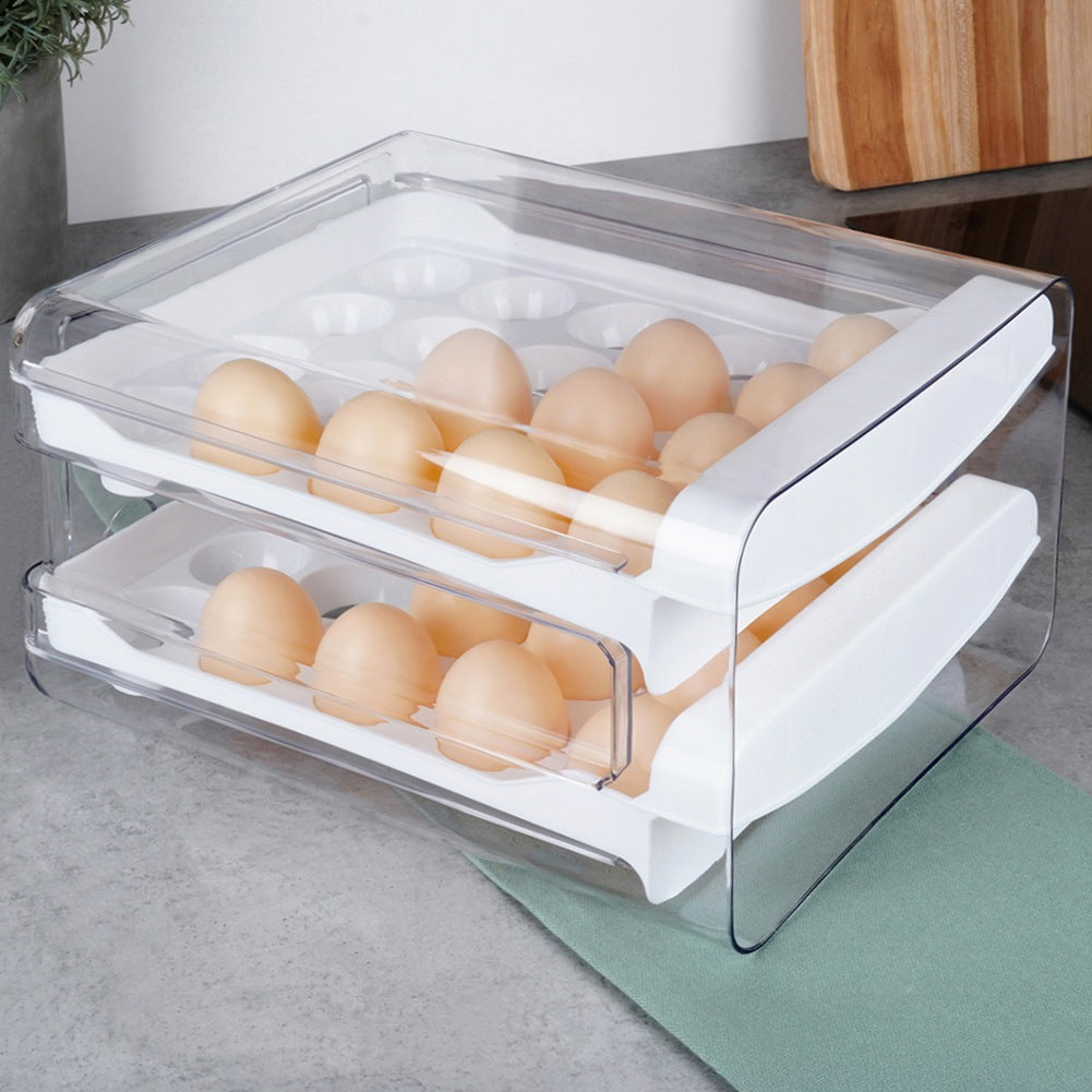 Egg container for 40 eggs, 2 levels