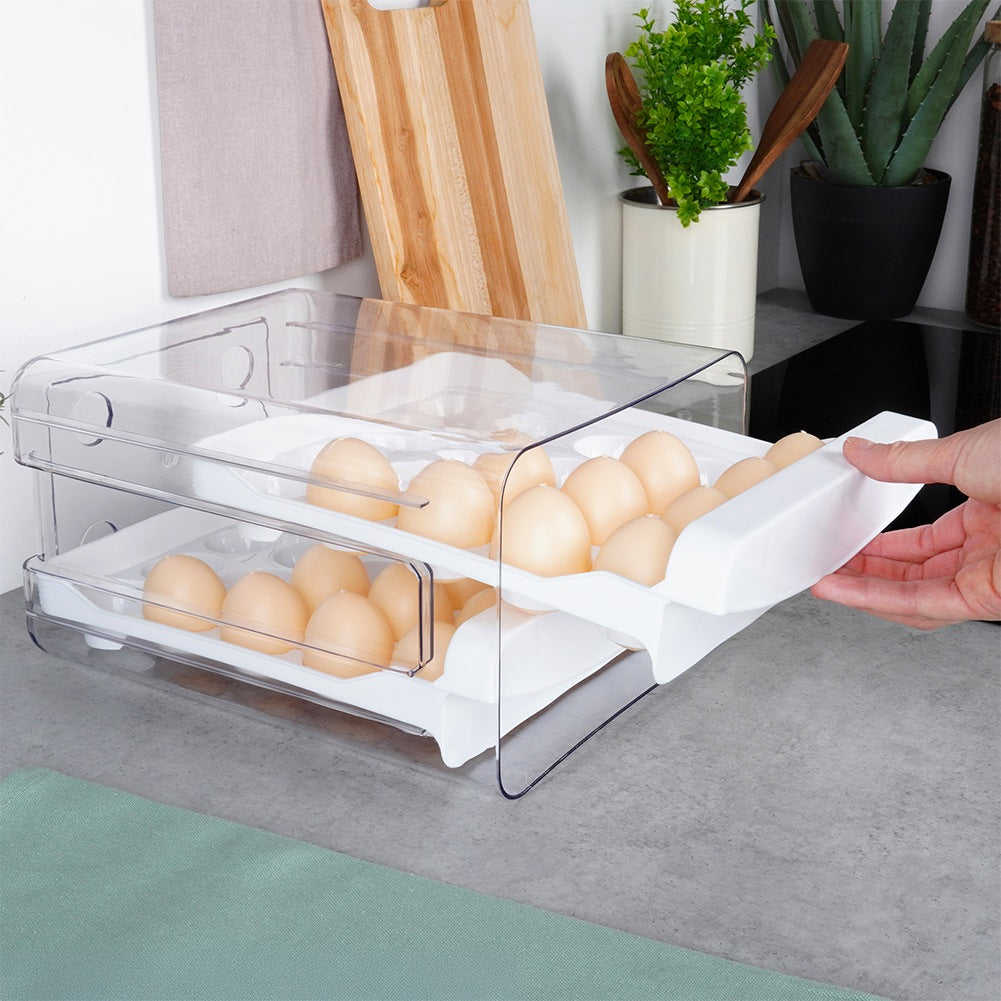 Egg container for 40 eggs, 2 levels