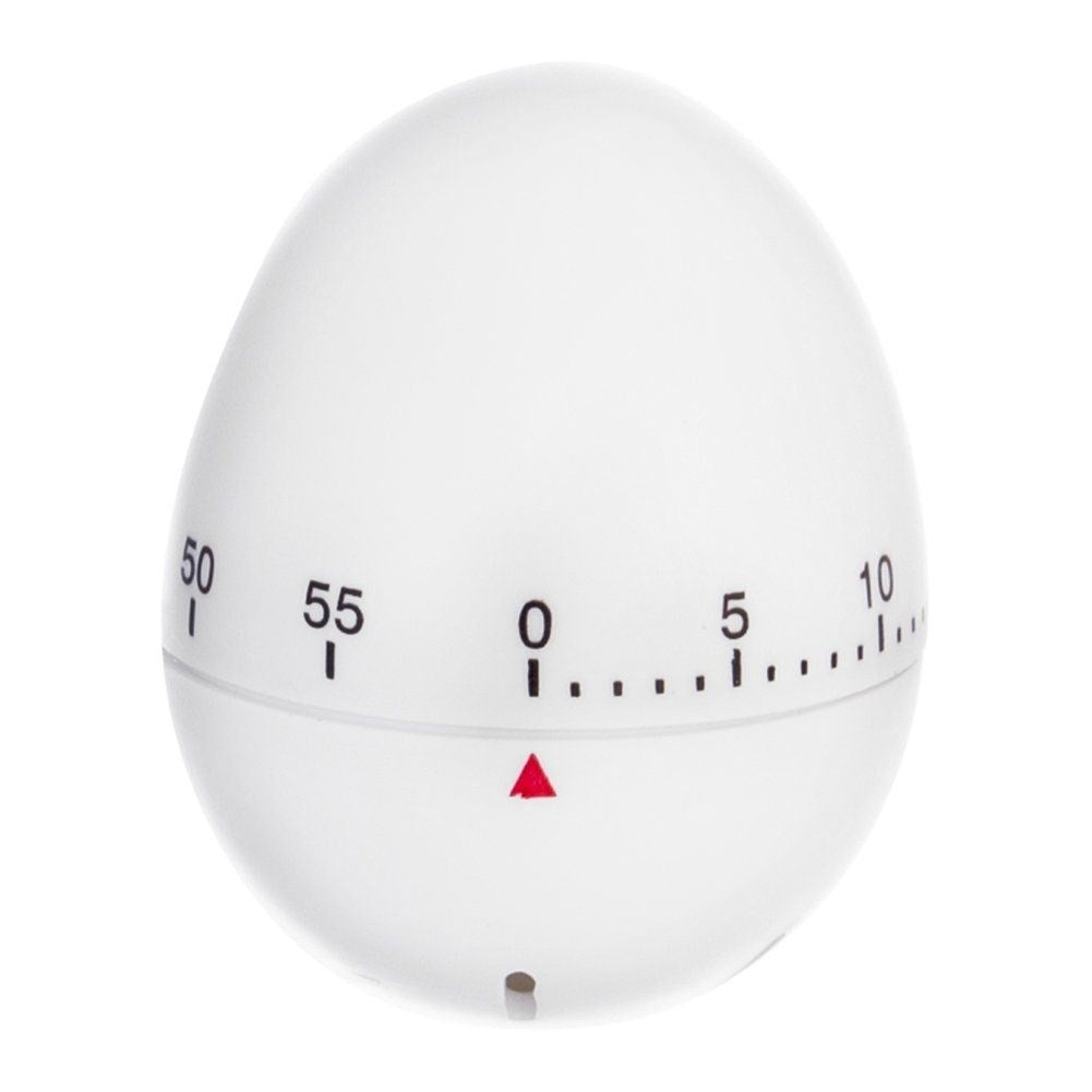 Egg-shaped timer for perfect cooking up to 60 minutes
