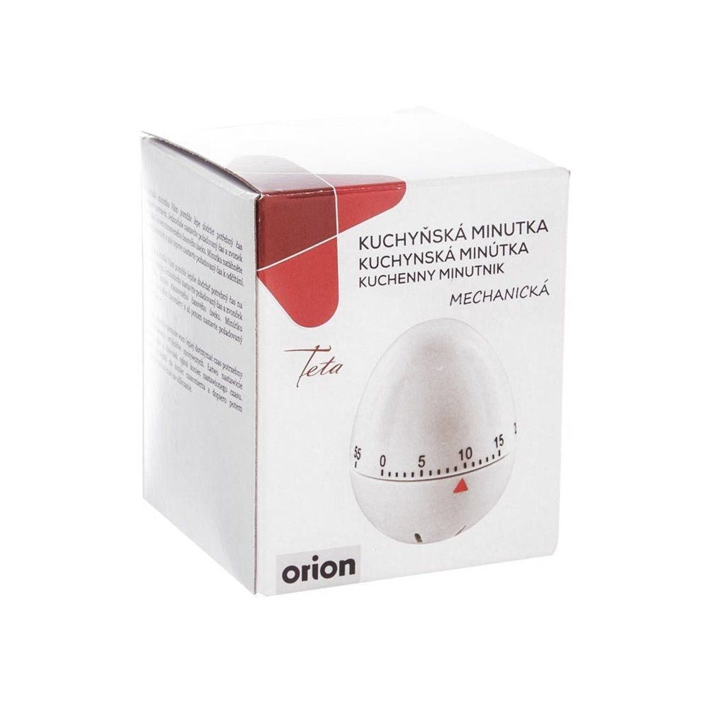 Egg-shaped timer for perfect cooking up to 60 minutes