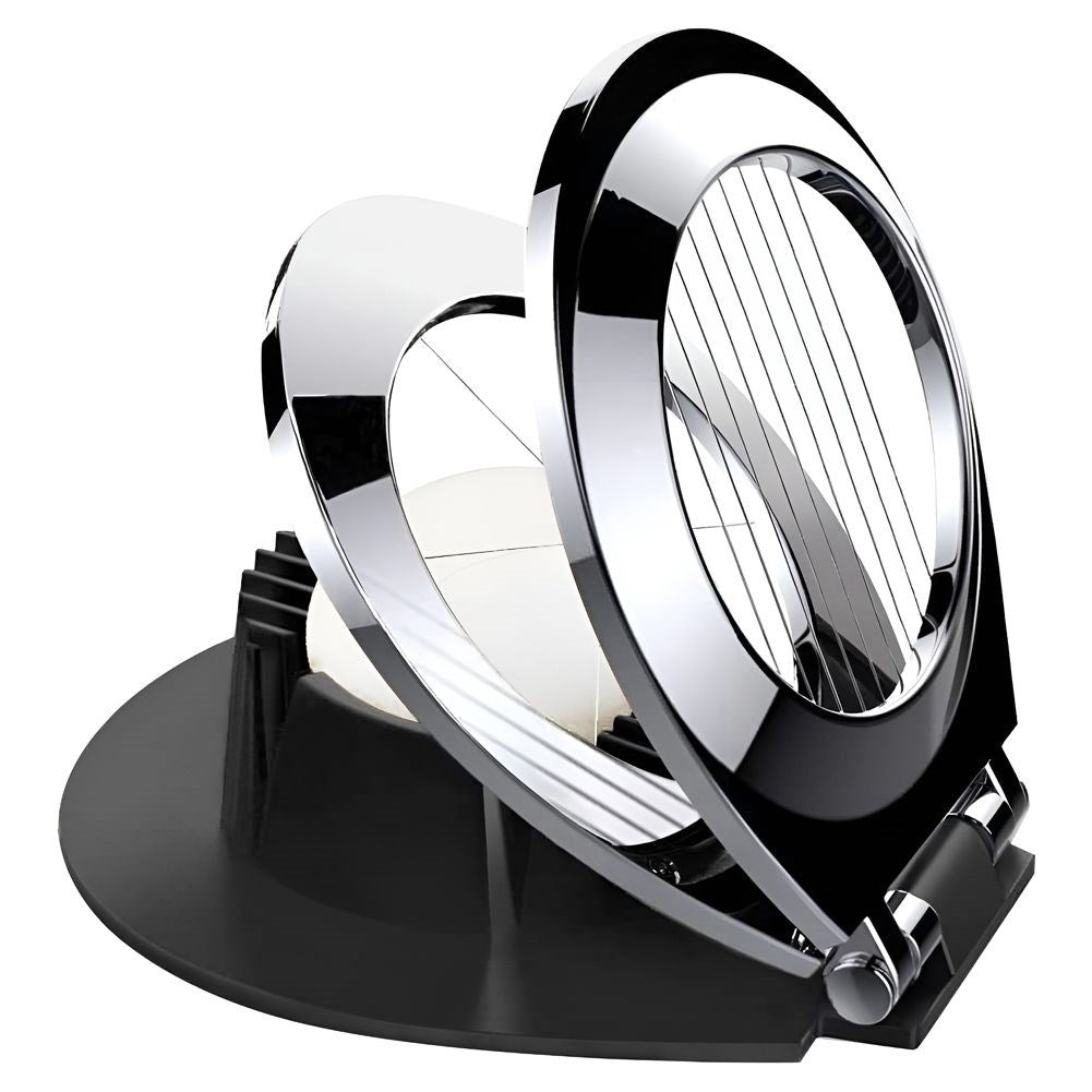 Egg slicer for perfect slicing and dicing