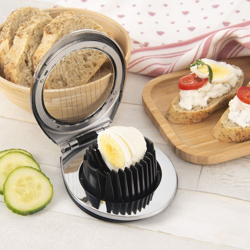 Egg slicer for perfect slicing and dicing