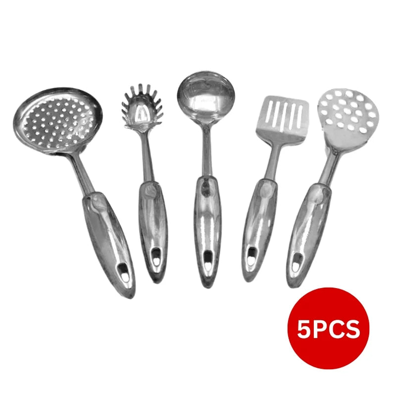 Eisenbach A0018: 5-Piece Stainless Kitchen Tool Set
