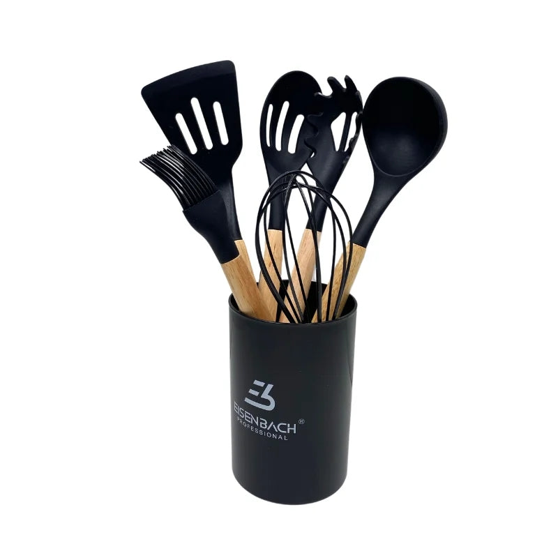 Eisenbach A0022A: 7-Piece Kitchen Utensils Set - Wood