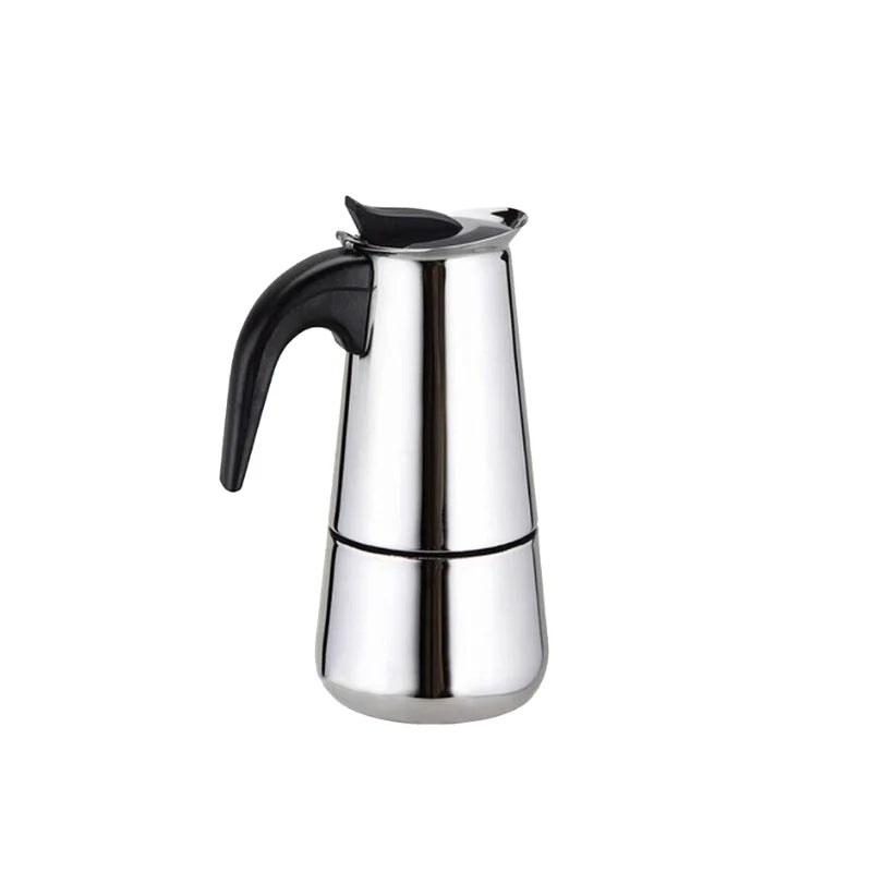 Eisenbach EB-400CM: S/S Cafetiere Expresso Coffee Maker- 4 Cups