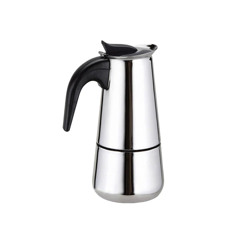Eisenbach EB-600CM: S/S Cafetiere Expresso Coffee Maker- 6 Cups