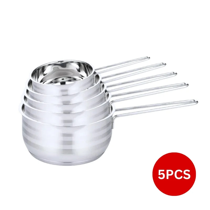 Eisenbach EB-SP5: 5 Pieces Stainless Steel Casserole Set