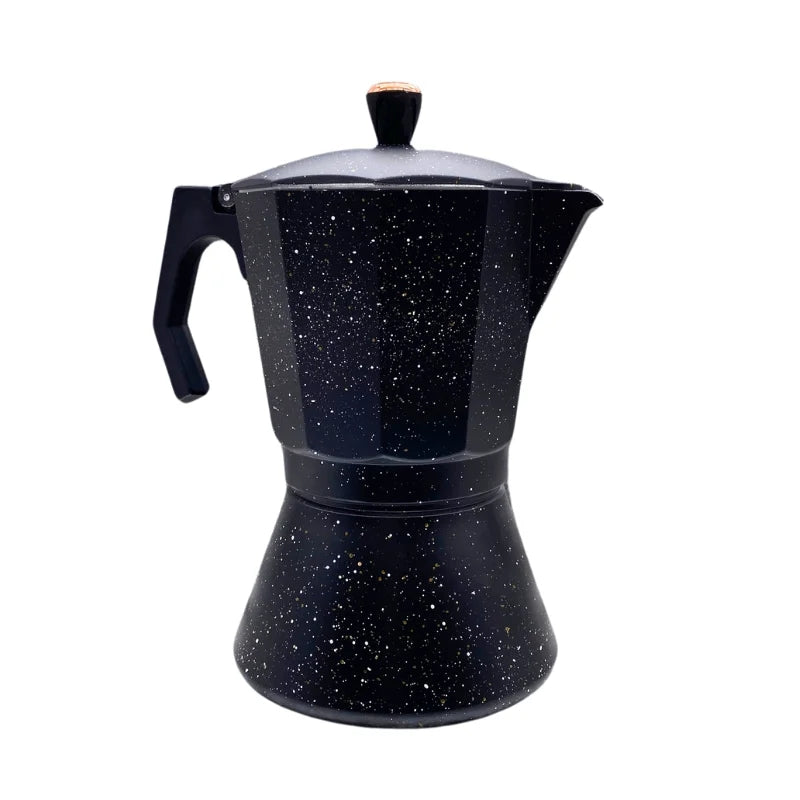 Eisenbach LSS012:Aluminum Espresso Moka Pot Coffee Maker - 12 Cups