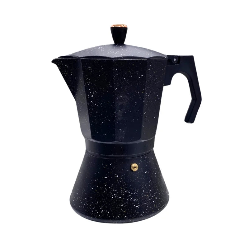 Eisenbach LSS012:Aluminum Espresso Moka Pot Coffee Maker - 12 Cups